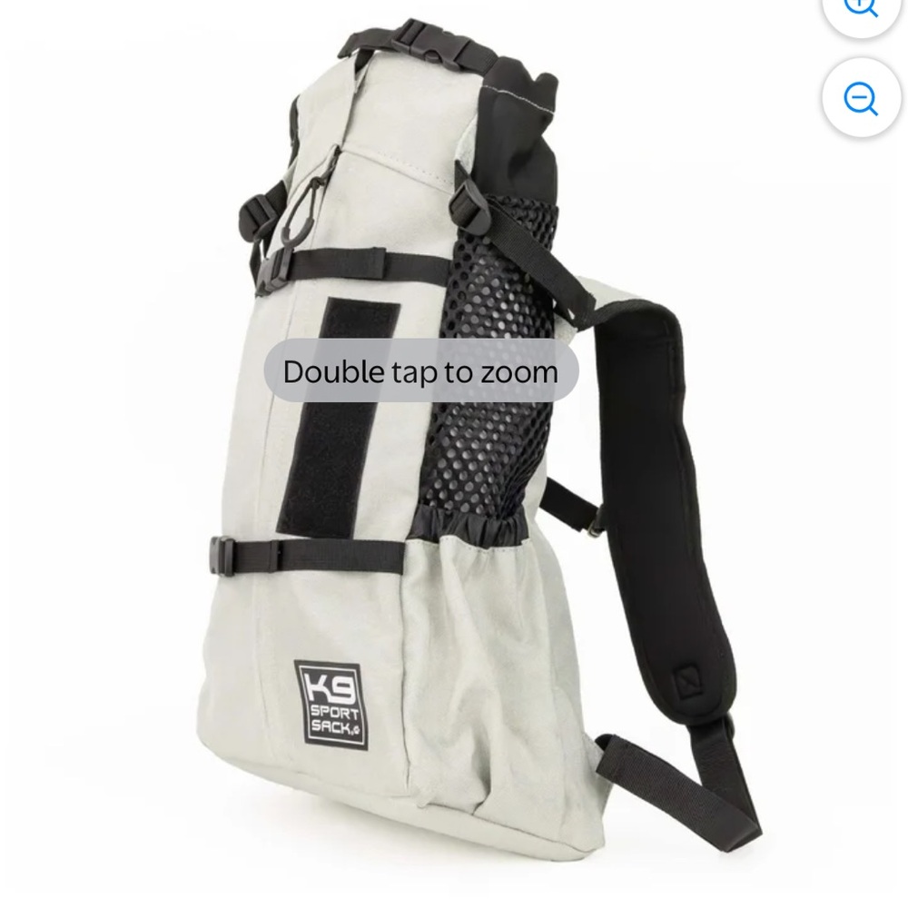 K9 Sport Sack Air 2 Backpack Pet Carrier Grey